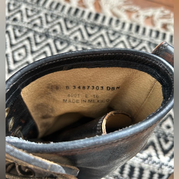 Men’s Frye Rugged Wayde Combat boots. Lightly used size 9 - Picture 4 of 4